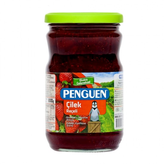 PENGUEN REÇEL 800 GR ÇİLEK PENGUEN REÇEL 800 GR ÇİLEK