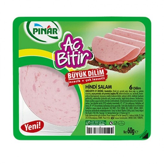 PINAR EG AÇ BİTİR SALAM 60 GR(F.E) PINAR EG AÇ BİTİR SALAM 60 GR(F.E)