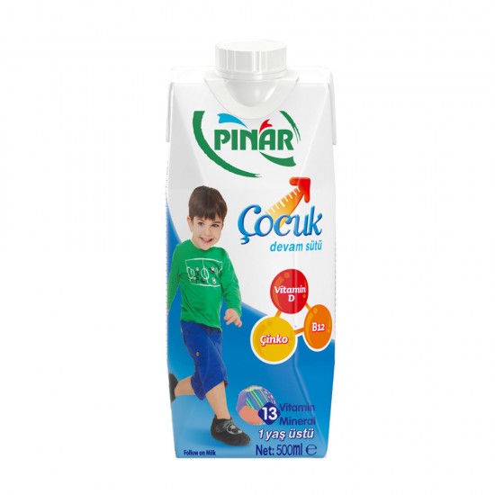 PINAR SÜT 500 ML ÇOÇUK DEVAM PINAR SÜT 500 ML ÇOÇUK DEVAM