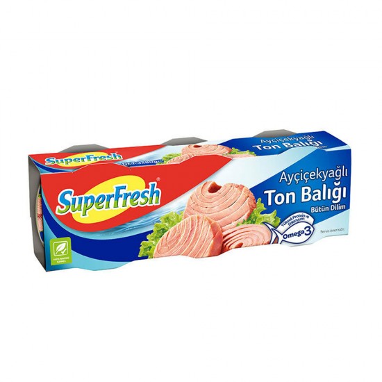 S.FRESH TON BALIĞI 3*75 GR PARÇALI
