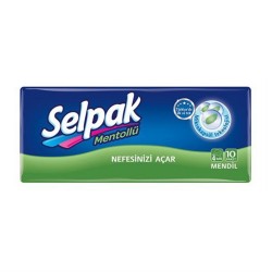 SELPAK CEP MENDİL 10 LU MENTOL
