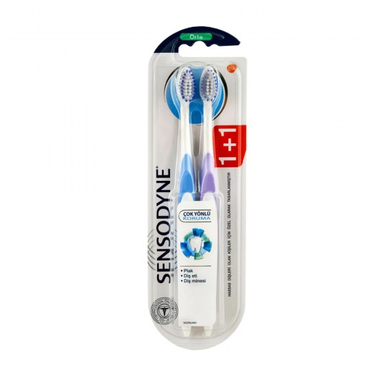 SENSODYNE DF ÇOK YÖNLÜ KORUMA 1+1 ORTA SENSODYNE DF ÇOK YÖNLÜ KORUMA 1+1 ORTA