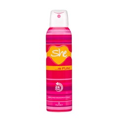 SHE DEO 150 ML .FUN