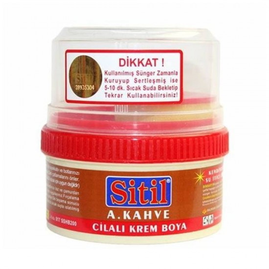 SİTİL BOYA 175 GR AÇIK KAHVE SİTİL BOYA 175 GR AÇIK KAHVE