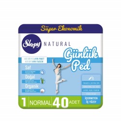 SLEEPY NAT. SÜPER GÜNLÜK PED NORMAL 40 LI