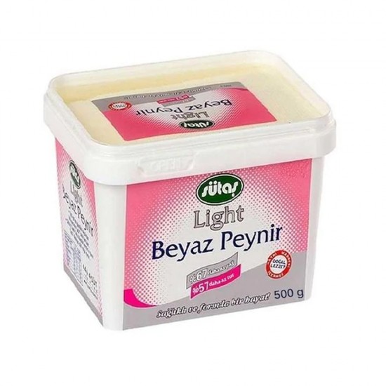 SÜTAŞ BEYAZ PEYNİR 500 GR LIGHT SÜTAŞ BEYAZ PEYNİR 500 GR LIGHT