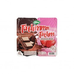 SÜTAŞ TATLIM 4 LÜ ÇİKOLATA ÇİLEKLİ
