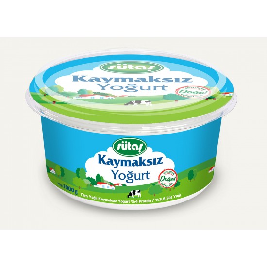SÜTAŞ YOĞURT 1000 GR KAYMAKSIZ SÜTAŞ YOĞURT 1000 GR KAYMAKSIZ