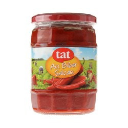 TAT BİBER SALÇASI 550 GR CAM ACI