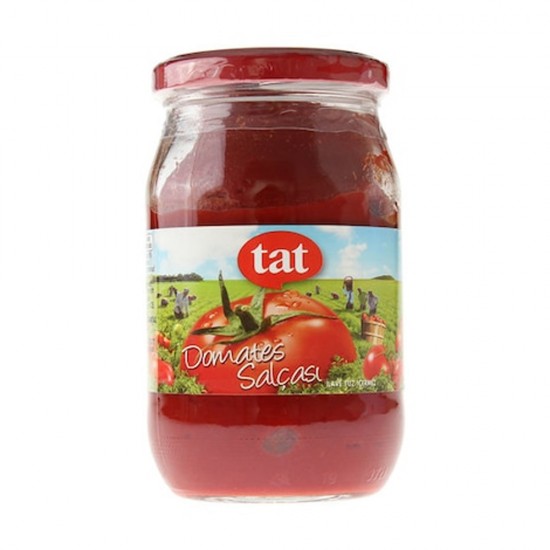 TAT DOMATES SALÇASI 360 GR CAM TAT DOMATES SALÇASI 360 GR CAM