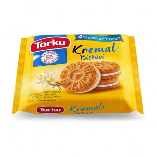 TORKU KREMALI 244 GR SADE BİSKÜVİ