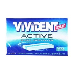 VİVİDENT CÜZDAN 12 Lİ ACTIVE NANE