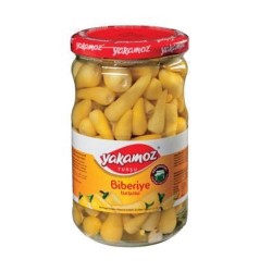 YAKAMOZ 650 GR SARI BİBERİYE TURŞU
