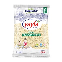YAYLA İTHAL PİLAVLIK PİRİNÇ 2000 GR.