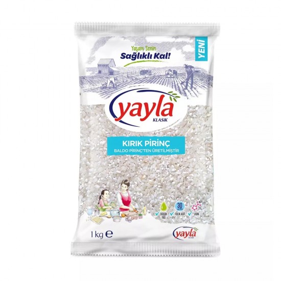 YAYLA KIRIK PİRİNÇ DOLMALIK  1000 GR YAYLA KIRIK PİRİNÇ DOLMALIK  1000 GR