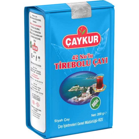 ÇAYKUR ÇAY 42 NO LU TİREBOLU 200 GR. ÇAYKUR ÇAY 42 NO LU TİREBOLU 200 GR.
