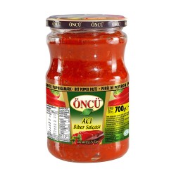 ÖNCÜ BİBER SALÇASI 700 GR ACI CAM