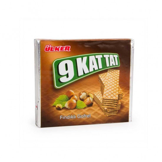 ÜLKER 9 KAT TAT GOFRET 39 GR FINDIKLI