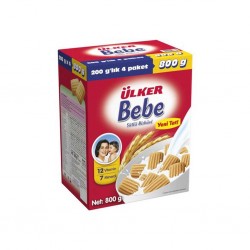 ÜLKER BEBE BİSKÜVİSİ 800 GR KUTU
