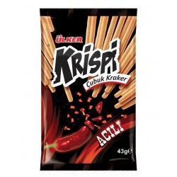 ÜLKER KRİSPİ ÇUBUK ACILI 43 GR ÜLKER KRİSPİ ÇUBUK ACILI 43 GR