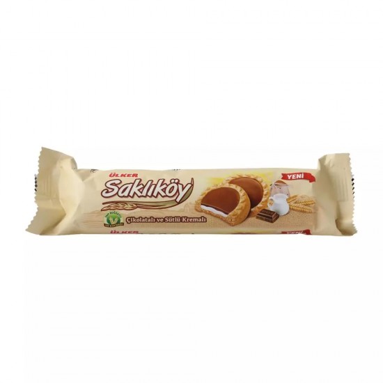 ÜLKER SAKLIKÖY 100 GR ÇİK.& SÜTLÜ KREMALI