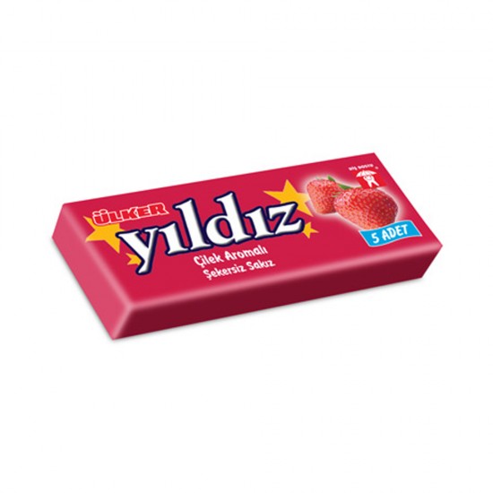 ÜLKER YILDIZ STİCK 7 GR ÇİLEK ÜLKER YILDIZ STİCK 7 GR ÇİLEK