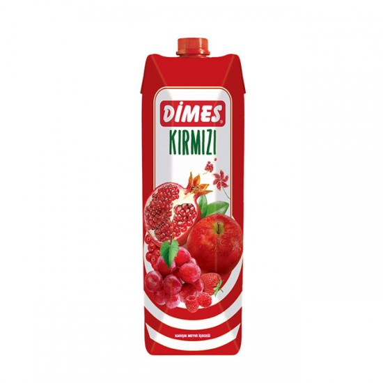 DİMES MEYVE SUYU 1000 ML KIRMIZI MEYVELER